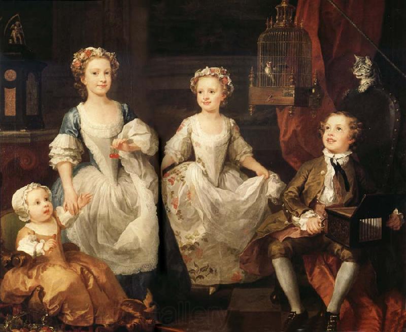 William Hogarth The Graham Children